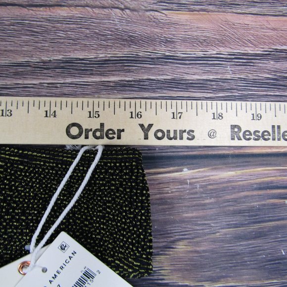 Good American NEW 2XL/3XL Black Metallic Always Fits Cheeky Swimsuit Bottom 5/6 - Picture 5 of 8